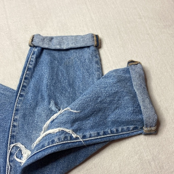 Buckle Bridge by Gly Mom Fit distressed blue jeans size 25 - Picture 5 of 12